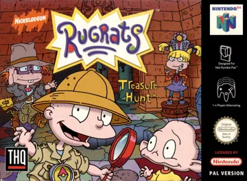 Rugrats - Die grosse Schatzsuche (Germany) box cover front